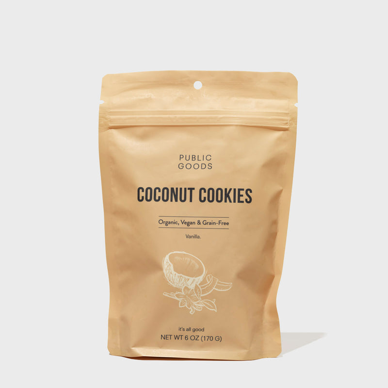 Public Goods Coconut Cookies (Vanilla)