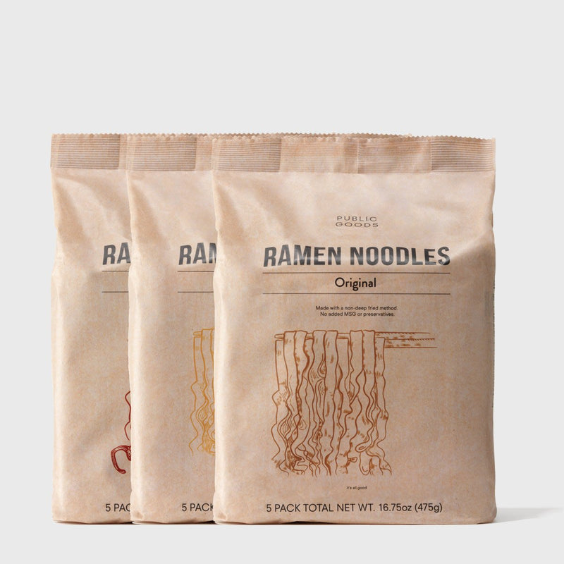 Public Goods Grocery Ramen Variety Pack